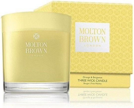 Molton Brown Duftkerze Gefäß mit Duft Orange & Bergamotte Weiß 480gr 1Stück