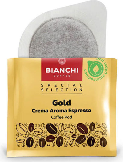 Bianchi Coffee Κάψουλες Espresso Crema Συμβατές με Μηχανή E.S.E. Pod 16caps