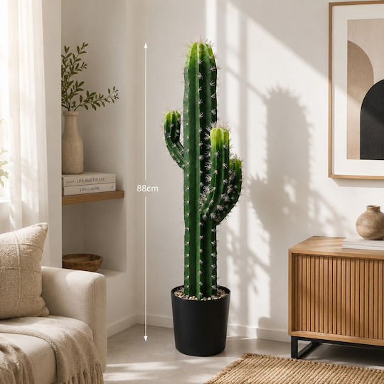 88cm Plantă Artificială Decorativă Cactus În Ghiveci 81045 88cm Plantă Artificială Decorativă Cactus În Ghiveci 81045
