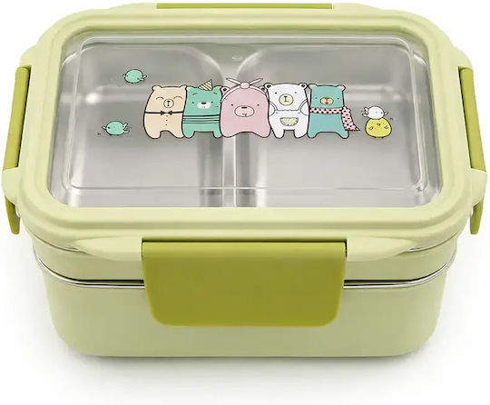 Pandaboo Lunchbox Kunststoff Rosa 1Stück