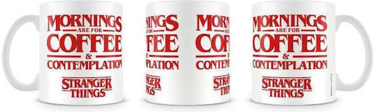Stor Stranger Things Mug Ceramic Brown 320ml Stor Stranger Things Mug Ceramic Brown 320ml