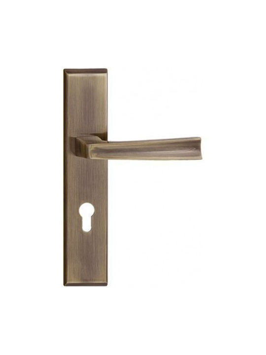Mittlere Tür Handgriff Links Patina