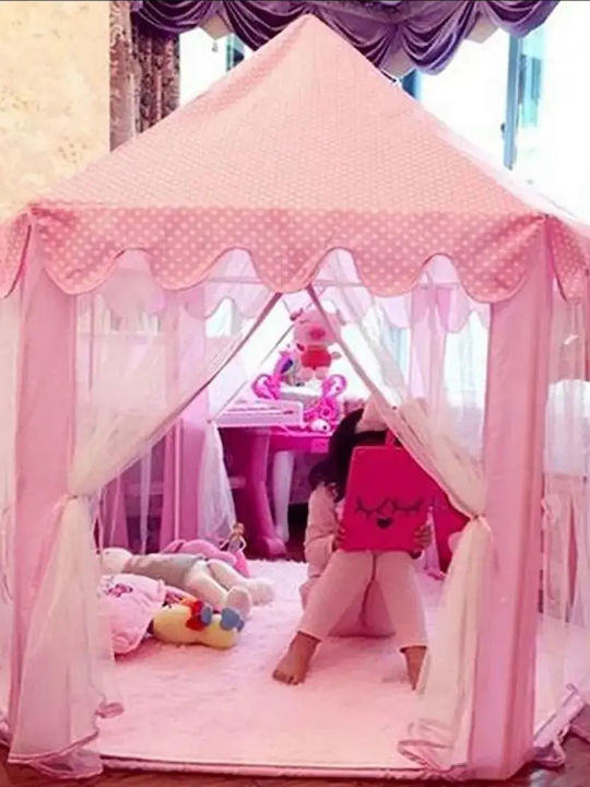 Kids Castle Play Tent Pink