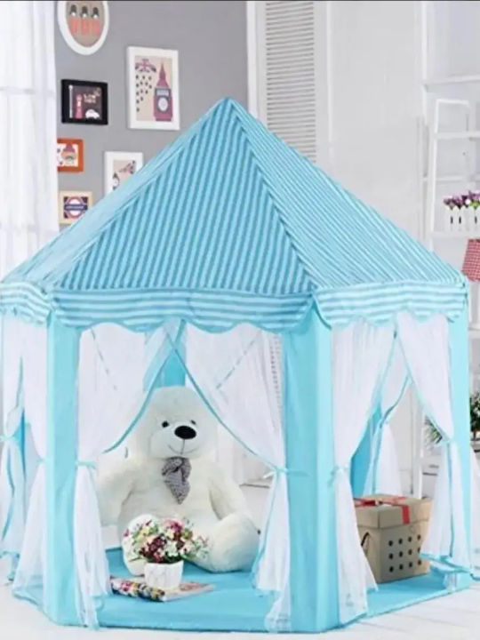 Kids Castle Play Tent Pink