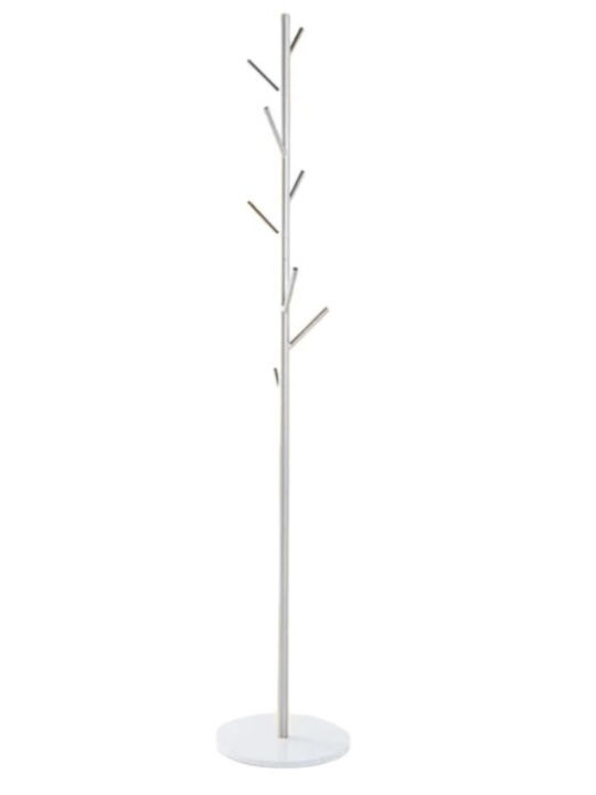 Viosarp Cuiere de podea Metal Alb 38x38x176cm