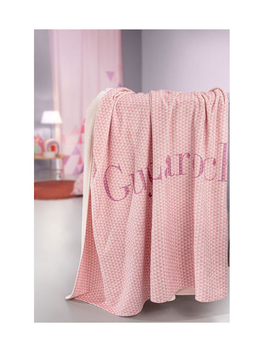 Guy Laroche Fleece Fuchsie Kinderdecke 160x220cm
