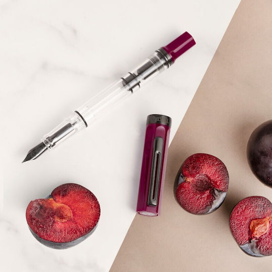 Twsbi Писалка Калиграфия Medium Лилава с Черно Мастило