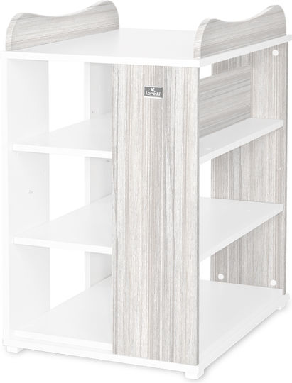 Lorelli Κούνια White Artwood Γκρι