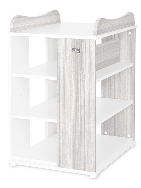 Lorelli Трансформираща Кошара White Artwood Сива