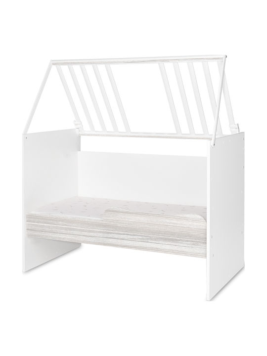 Lorelli Трансформираща Кошара White Artwood Сива
