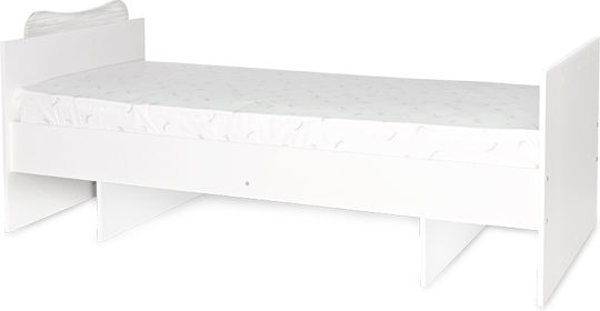 Lorelli Κούνια White Artwood Γκρι