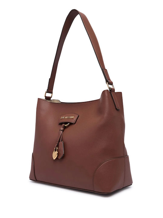 Women's Brown Leather Shoulder Bag