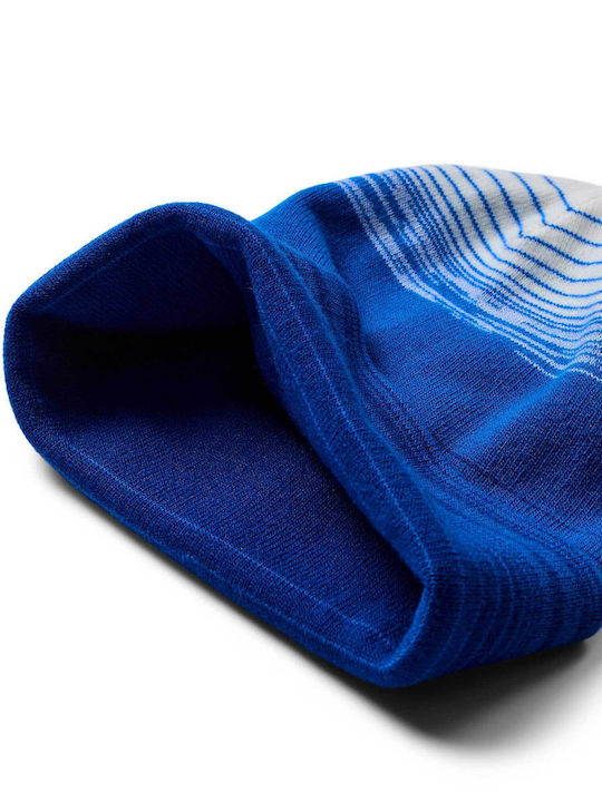 Kids Knitted Blue Beanie