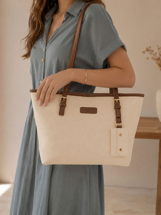 Set Damen Tote Tasche Beiges