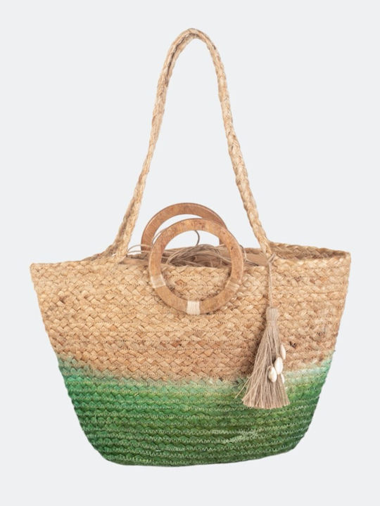 Damentasche Schulter Beige