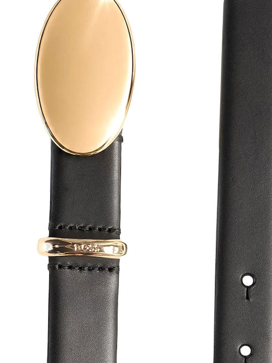 Leather Women's Belt Black