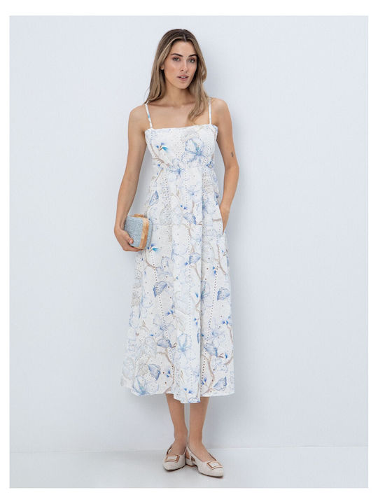 Rochie De Vară Pentru Femei Midi Floral