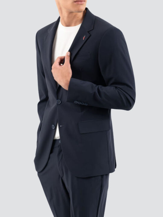 Men's Suit with Regular Fit Navy