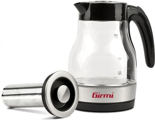 Girmi Τσαγιέρα με Φίλτρο Γυάλινη 1700ml