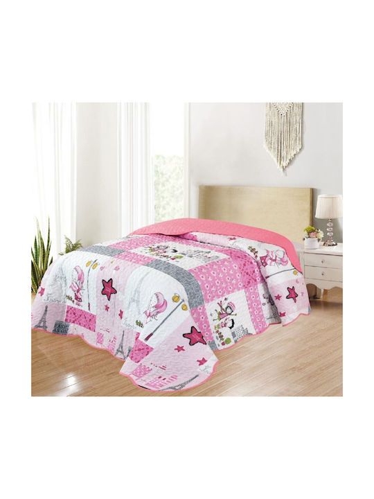 Adam Home Kids Quilt Single A2070 Pink 160x220cm
