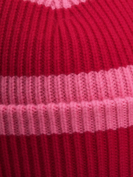 Beanie Unisex Knitted Beanie in Pink Colour