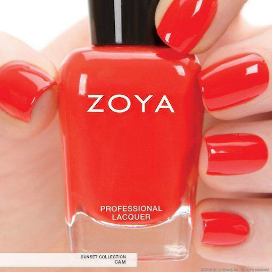 Zoya Long Lasting Quick Dry Orange Cam 15ml