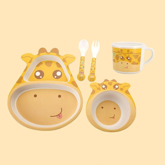 Baby Cloud Bamboo Feeding Set 5 Pieces for 12+ Months
