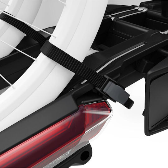 Thule Suport pentru 3 biciclete cu senzori de parcare Thule Epos Parksecure 9803100 montare pe cârlig de remorcare 13 pini negru
