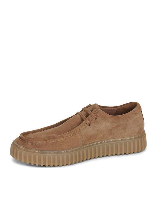 Torhill Lo Leder Herren Freizeitschuhe Braun