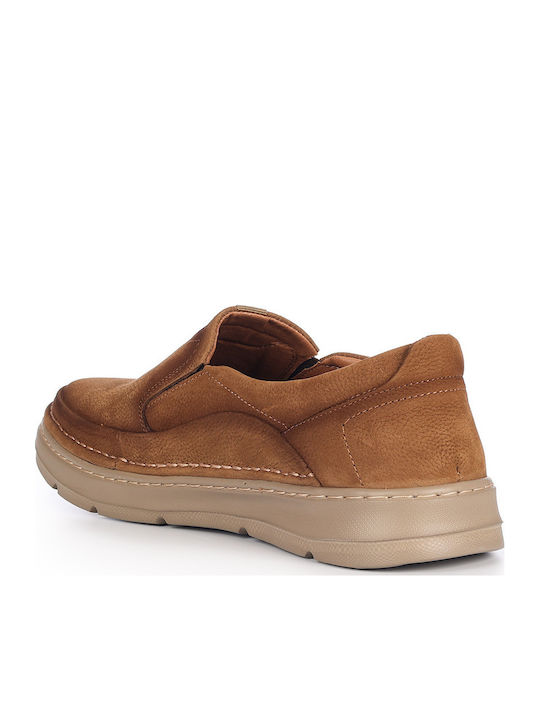Leder Herren Freizeitschuhe Anatomisch Braun