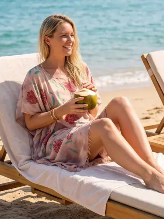 Bode Women's Grey Beach Caftan