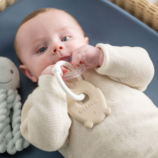 Nattou Teething Ring Made of Silicone