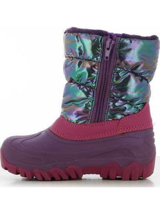 Kids Wellies Purple