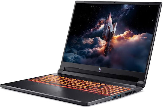 Acer Nitro V 16 AI ANV16-42 16" IPS FHD+ 165Hz (Ryzen 7-260/16GB/512GB SSD/GeForce RTX 4050/Fără sistem de operare) Negru Shale (Tastatură US)