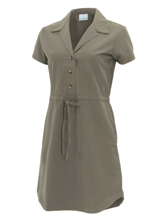 Лятна Mini Рокля-риза Stone Green
