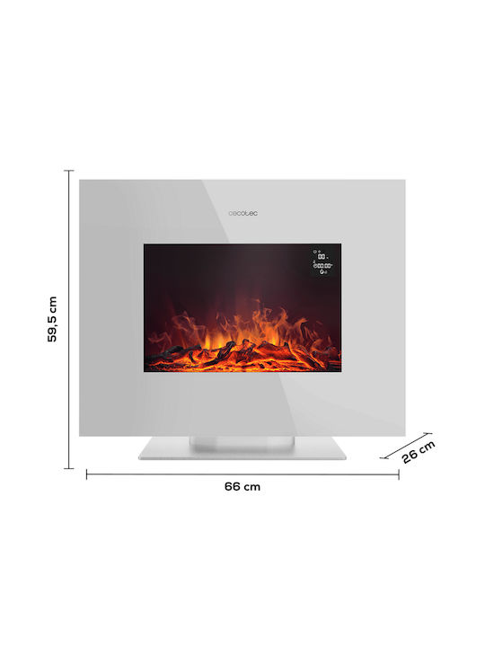 Cecotec Readywarm 2710 Boden Elektrisches Kamin 2000W 66x59,5cm