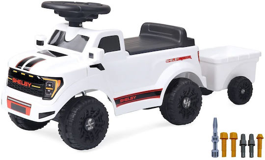 Jamara Ford F-150 Raptor с ремарке Ride On за 18+ месеца Бял