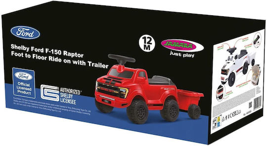 Jamara Ford F-150 Raptor с ремарке Ride On за 18+ месеца Бял