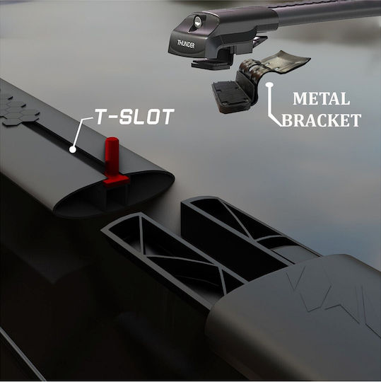 Thunder Roof Rack Volkswagen Nivus 2021 Rails