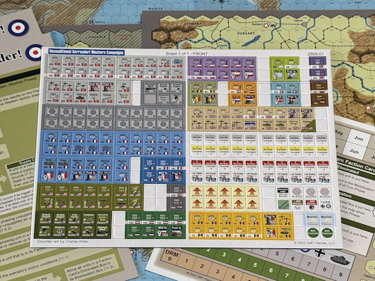 Επιτραπέζιο Παιχνίδι Unconditional Surrender: Western Campaigns για 2 Παίκτες 14+ Ετών (EN) GMT Games