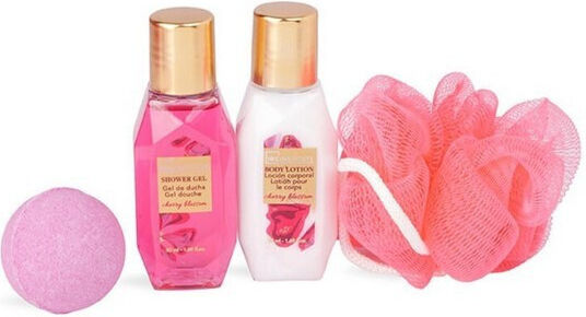 IDC Institute Secret Stories Floral Edition Mini Skin Care Set for Body Cleaning 4 pcs