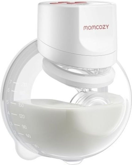 Momcozy Pompa de sân electrică simplă la rețea roz