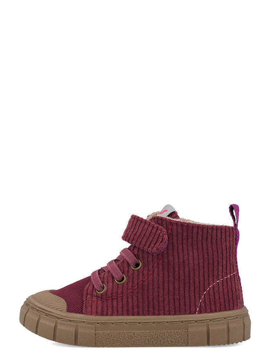 Anatomische Leder Kinderstiefel Barefoot Rote