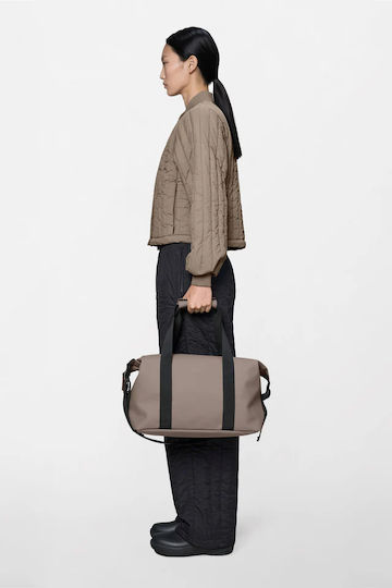 Rains Hilo Weekend Bag Small Пътна чанта Cinder Текстилна