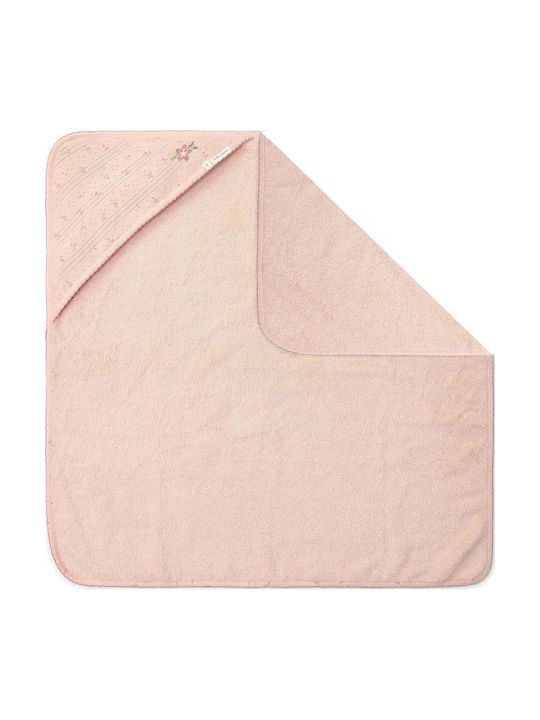 Little Dutch Baby Bathrobe Hooded Pure Pure Blossom 100x100cm