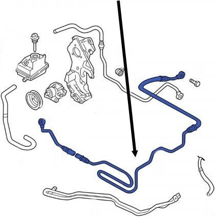 Hydrauliklenkleitung Für Audi A3 Tt 1.8t Quattro 8n0422893aa