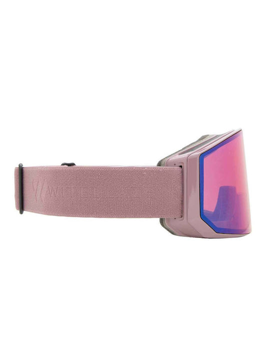 Witeblaze Маска за Ски & Snowboard за Възрастни Сива с Фаκό в Сив Цвят Witeblaze Маска за Ски & Snowboard за Възрастни Сива с Фаκό в Сив Цвят