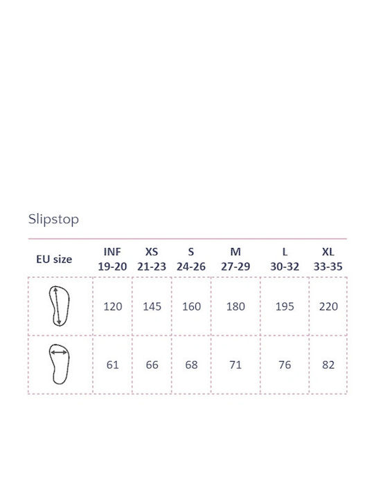 Slipstop Kindersocken Rutschfest Hellblaue