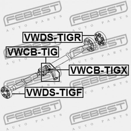 Articulație Cardan Audi A3 S3 Sportb Lim Qu 2004-2013 Rdw 5n0521101e
