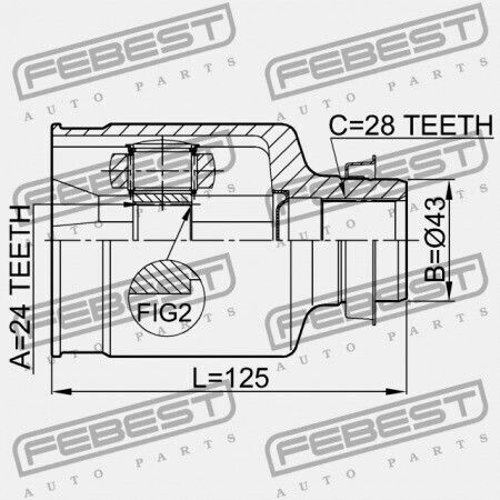Δεξιός Εσωτερικός Σύνδεσμος Mazda 3 Bk 2003-2006 Eu Gg32-22-520